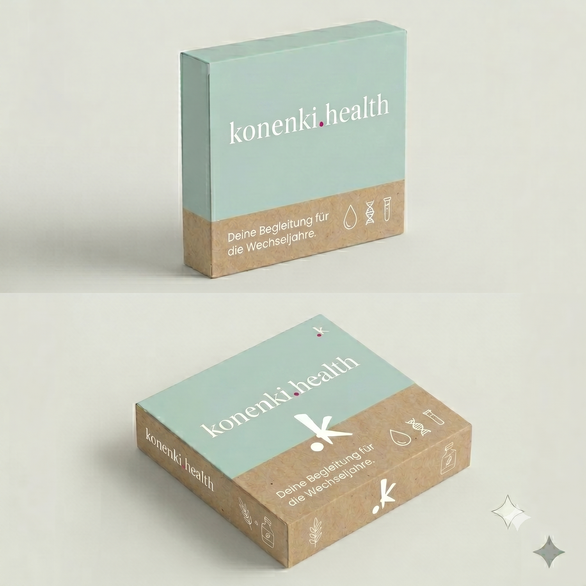 konenki health Testkit – medizinisches Testkit für Frauen in den Wechseljahren